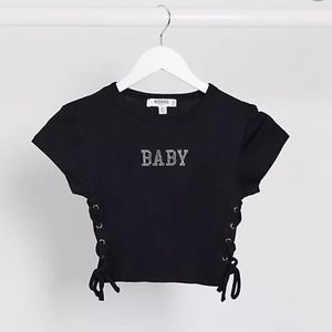 Misguided “Baby” shirt